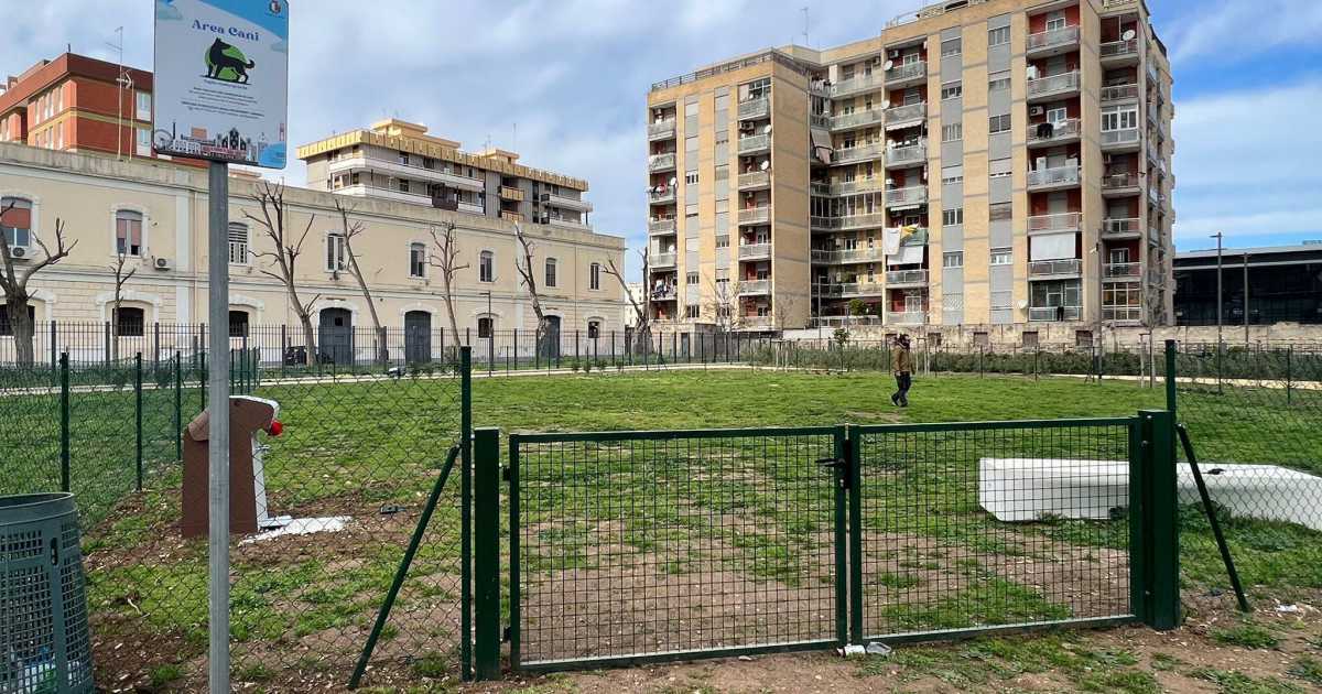 Bari, Parco Rossani: inaugurate le due aree di sgambamento cani 